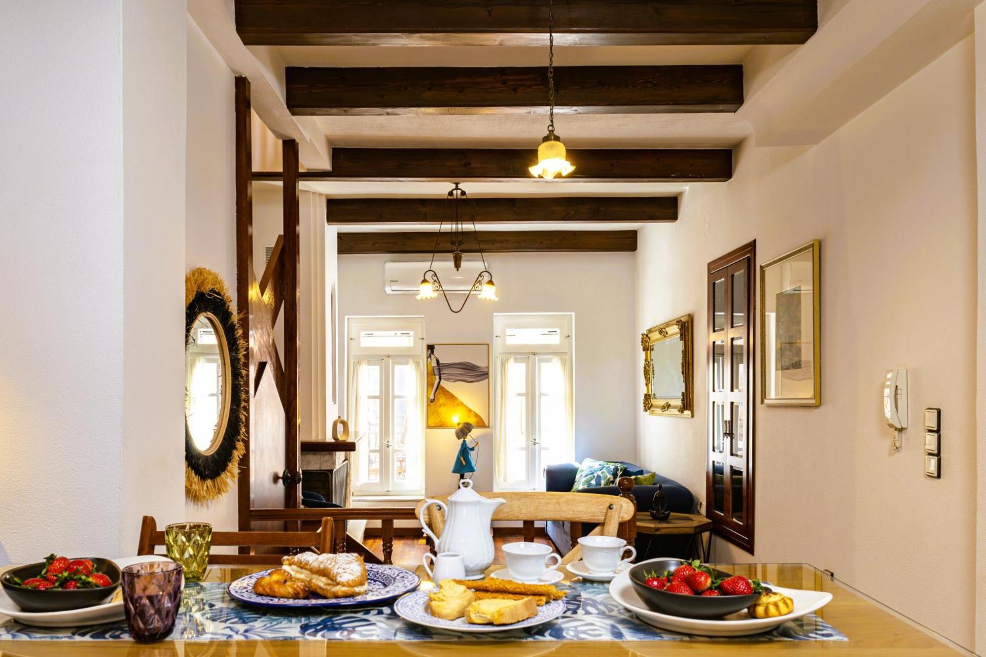 Chanialiving Venetian Luxury House-Near Plaza Parking Chania  Exterior foto